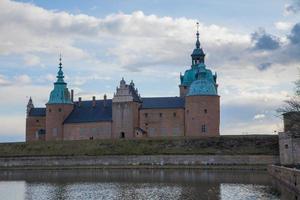 kalmar kasteel net zo gezien in smaland, Zweden foto