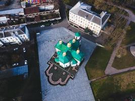 kerk van de redder Bij berestove in kiev, Oekraïne foto