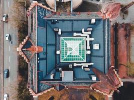 Malmö stad bibliotheek in voorjaar in skan, Zweden foto