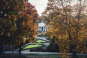 keer bekeken van uppsala, Zweden in de vallen foto