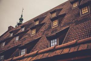 oud molen in de Pools stad van gdansk foto