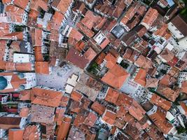 dar keer bekeken van van kotor oud stad- in Montenegro foto