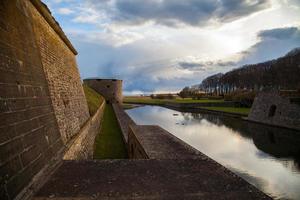 kalmar kasteel net zo gezien in smaland, Zweden foto