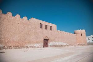 de sjeik Salman bak ahmed fort in Bahrein foto