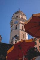 keer bekeken van vernazza in cinque terrein, Italië foto