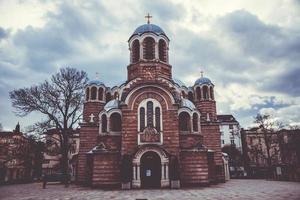 kerk van sveti sedmochislenitsi in Sofia, bulgarije foto