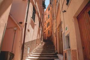 keer bekeken van manarola in cinque terrein, Italië foto