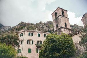 keer bekeken van van kotor oud stad- in Montenegro foto