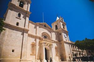 keer bekeken van in de omgeving van Valletta, de hoofdstad van Malta foto