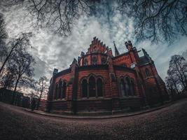 allemaal heiligen kerk gezien in lund, Zweden foto