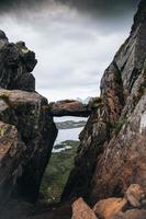 keer bekeken van in de omgeving van de lofoten eilanden in Noorwegen foto