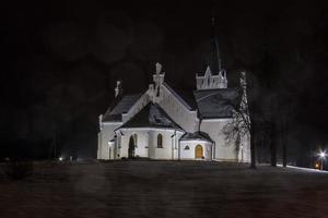 nacht landschappen in de Open lucht foto