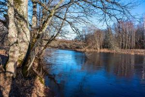 soomaa nationaal park in overstromingen foto