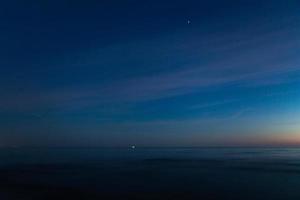 nacht landschappen in de Open lucht foto