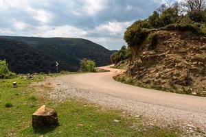 voorjaar landschappen van de bergen van Griekenland foto