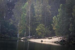 herfst- landschappen van adrspach foto