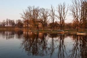 vroeg voorjaar landschappen foto