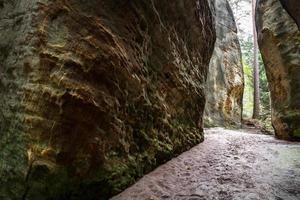 herfst- landschappen van adrspach foto