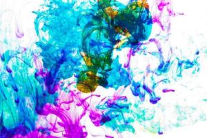 abstract en heel kleurrijk beweging vervagen achtergrond foto