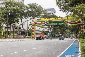 Kuala lumpur Maleisië 2018 typisch kleurrijk bezig straten in Kuala lumpur Maleisië. foto