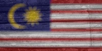 Maleisië vlag structuur net zo een achtergrond foto