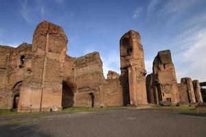 terme di caracalla baden van caracalla in Rome, Italië foto