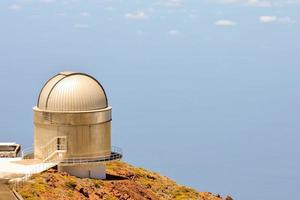 de teide observatorium in tenerife, Aan de kanarie eilanden, ongeveer mei 2022 foto