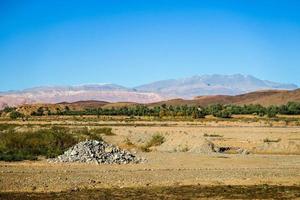 landschap in Marokko foto