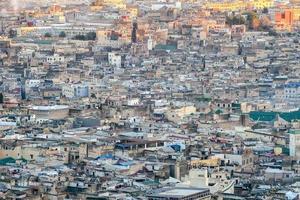 visie van marrakech, Marokko foto