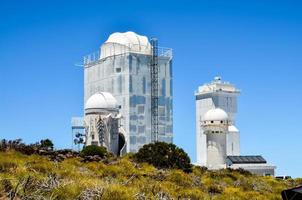 de teide observatorium in tenerife, Aan de kanarie eilanden, ongeveer mei 2022 foto