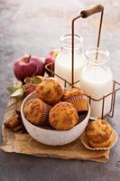 appel kaneel streusel muffins foto