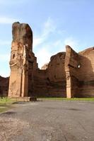 terme di caracalla baden van caracalla in Rome, Italië foto