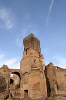 terme di caracalla baden van caracalla in Rome, Italië foto