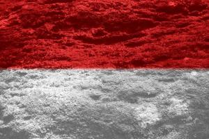 Indonesisch vlag structuur net zo een achtergrond foto