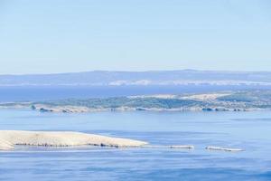 de adriatisch zee in Kroatië foto