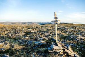 landschap in Zweden, Europa foto