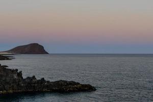 de atlantic oceaan Bij de kanarie eilanden foto