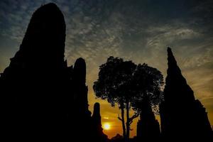 oude boeddhistisch tempel in oosten- Azië foto