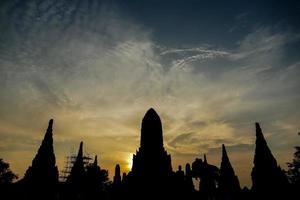 oude boeddhistisch tempel in oosten- Azië foto