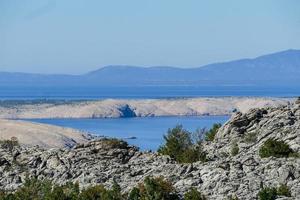 de adriatisch zee in Kroatië foto