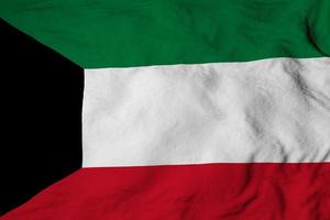 Koeweit vlag in 3d renderen foto