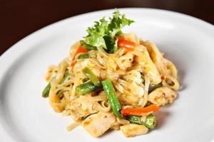 Thais noodle Aziatisch keuken foto
