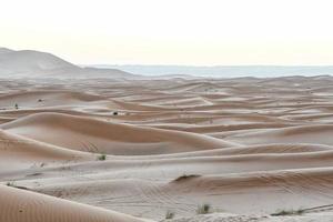 woestijn landschap in Marokko foto