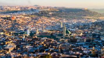 visie van marrakech, Marokko foto