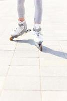 rol skates detailopname foto