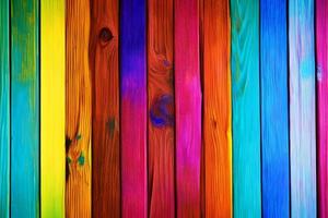 regenboog hout achtergrond, kleurrijk hout achtergrond, hout achtergrond, houten achtergrond, hout structuur foto