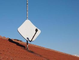 satelliet TV antenne foto