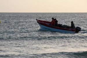 kust vissen, kleinschalig visvangst dichtbij naar de kust foto