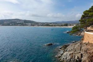 costa moedig Catalanen, robuust middellandse Zee kust in noordelijk Catalonië, Spanje foto