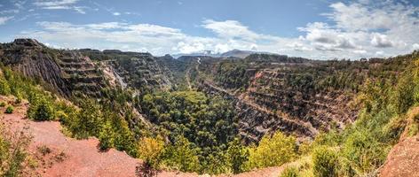 ngwenya ijzer erts de mijne - Swaziland foto